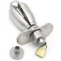 ThinkMax Chastity Device Stainless Steel Butt Plug Heavy Lock Petal Expension Anal Chastity for Advanced Fetish BDSM Game ThinkMax Chastity Device Stainless Steel Butt Plug Heavy Lock Petal Expension Anal Chastity for Advanced Fetish BDSM Game