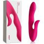LEVETT Powerful Dildo Female Vibrator to Stimulate Clitoris and G Spot 14 Vibration Modes Rechargable Massager