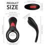Screaamm Unique Experience Sextor Remote Control Male Cǒckríng Longer Lasting Shake Rooster,pennis Rings for Erection Prime Well Slient t-Shirt