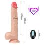 Lfcmf Fun Toy Vibrator with 10 Power Vibrate 360° Rotating Role Play Personal Pleasure Toy Reality