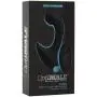 Doc Johnson OptiMALE™ - P-Curve - Ergonomically Curved Beginner-Friendly Vibrating Prostate Massager - Silicone, Remote Operated, Multi-Function, USB Rechargeable - Black