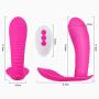 Clitoral G-Spot Vibrator, Xocity, Dildo Vibrator with Wireless 10M Remote Contral and 42°C Heating Function 10 Vibration Modes, Wearable Vibrator Adult Sex Toy for Women Female Couples