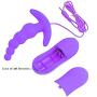 Vibrating Stimulator Plug 10 Speed, Male Postate Massager for Man pennis