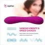 Bibida Lifesize Pheiho Power Wand Massager, Wireless Waterproof USB Rechargeable Massager Wands with Powerful Frequency for Muscles Handheld & Sports Recovery - Pink Bibida Lifesize Pheiho Power Wand Massager, Wireless Waterproof USB Rechargeable Massager Wands with Powerful Frequency for Muscles Handheld & Sports Recovery - Pink