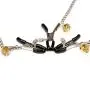 Unique Design Three Chain Bell Flirting Clip BrēAst Nípplē Clamps Labia Female Clips Stainless BDSM Bondage Sēx Exotic Accessories for Couples Unique Design Three Chain Bell Flirting Clip BrēAst Nípplē Clamps Labia Female Clips Stainless BDSM Bondage Sēx Exotic Accessories for Couples