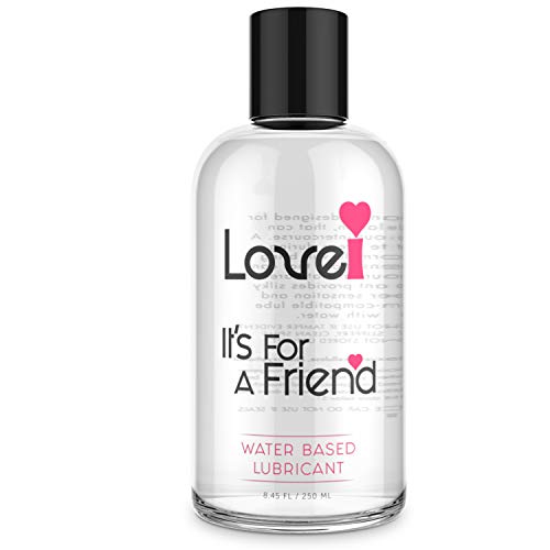 Personal Lubricant Sensitive Skin Natural Tastless Long Lasting Slick Premium Water Based Lube for Women, Men and Couples Paraben Free Hypoallergenic 8.45 oz Bottle