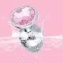 Romi Great Gift Idea Valentine s  Birthday Gift  Stainless Steel Attractive Butt Plug Anal Jewelry Small  Sm252 Shipped in Discrete Package No Invoices Included
