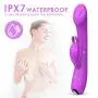 Upgraded G Spot Vibrator Rabbit Dildo Vibrator with 9 Powerful Vibration Clitoris Stimulator Vibrator for Female Dildo Adult Sex Toys for Women and Couples