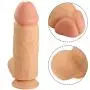 Feeke Realistic Soft 9.5-inch Dîldɔ Huge Massager with Powerful Suction Cup DEPUR Feeke Realistic Soft 9.5-inch Dîldɔ Huge Massager with Powerful Suction Cup DEPUR