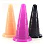Chen-love1 Magician Waterproof Props, Household Cone Massage Stick for Men Women-Buttock Trainer Massage Tools & Equipment (Color : Black, Size : 7.16 inches)