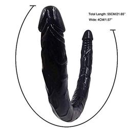 X-R 22 Inch Super Long Relax Massaging Wand Dual Side Double Ended Headed Female Personal Massager Stǐck Suction Cup Soft