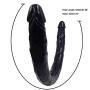 X-R 22 Inch Super Long Relax Massaging Wand Dual Side Double Ended Headed Female Personal Massager Stǐck Suction Cup Soft