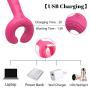 G Spot Vibrator with 3 Motors for Vagina Clitoris Penis Stimulation，Treediride 2.0 Upgrade Silicone Dildo Vibrator with 7 Vibration Modes Waterproof Penis Stimulator Quiet Sex Toy for Women Men Couple