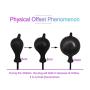 Oversized Silicone Anal Plug Inflatable Dilation Anal Expansion Stimulate Augmentation Explosion-Proof Design Butt Plug for Men Women