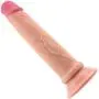 Realistic Silicone Dildo - Dual Layer to Feel Like a Real Penis - Flexible Suction Cup Base Realistic Silicone Dildo - Dual Layer to Feel Like a Real Penis - Flexible Suction Cup Base