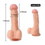 TTQQJJ 7.09 INCH Real Soft Waterproof Relax Tools Portable Wand for Women Body Toy - Flesh - Xiaoxueernianji1.2