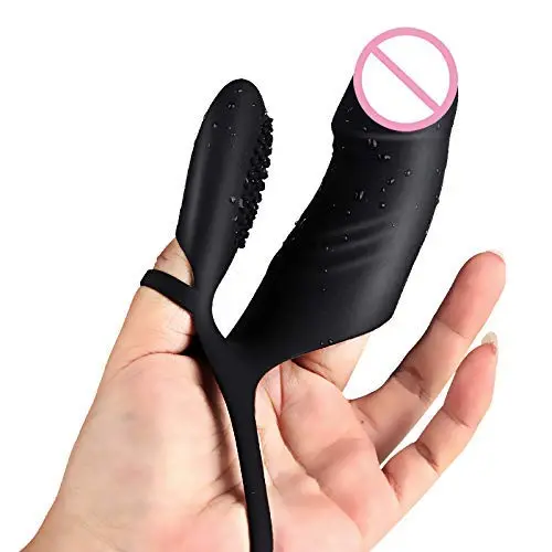 JunRP Vibrating Finger Sleeve G Point Stimulation Charging Silicone Waterproof Massage Toys-A03 JunRP Vibrating Finger Sleeve G Point Stimulation Charging Silicone Waterproof Massage Toys-A03