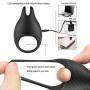 OTOUCH Male Vibrator Toys Penis Vibration Ring Cock Ring Dick Sexual Massager G-Spot Vibrator Electric Automatic Male Toys Vibrator Couple Sex Stimulation Toys Rabbit Adult Gifts for Men
