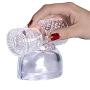 Massager Attachments, Massager Accessories Attachment Silicone（Clear）