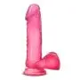 Eden 7.75" Realistic Translucent Dildo - Cock and Balls Dong - Suction Cup Harness Compatible - Sex Toy for Women - Sex Toy for Adults (Pink) Eden 7.75" Realistic Translucent Dildo - Cock and Balls Dong - Suction Cup Harness Compatible - Sex Toy for Women - Sex Toy for Adults (Pink)