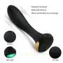 Upgraded Vibrating G-spot Vibrator - Rechargeable & Waterproof - Body Safe Silicone & Colorful Lights - 7 Stimulation Modes Vibrator - for Women, Men, Couples Upgraded Vibrating G-spot Vibrator - Rechargeable & Waterproof - Body Safe Silicone & Colorful Lights - 7 Stimulation Modes Vibrator - for Women, Men, Couples