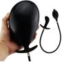 Secret Delivery Blow Up AnAle Inflated Stuff ing Perfect Toy Male Female ual Product Blowing Inflatable AnAle Toys Only Sold by&quotRichingfu" (Black)