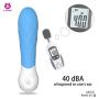 Wand Mini Wireless Electric Powerful Massager, Personal Portable Pocket Fashionable Travel Quiet Waterproof, 9 Frequency Relax for Back Neck Shoulders Body Massage -Blue
