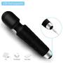 PALOQUETH Rechargeable Personal Wand Massager Electric Full Body Massager, Deep Tissue Massage for Muscles Neck Shoulder Back Leg Foot, Wireless Handheld Magic Massager Great Relax Gift for Women/Men