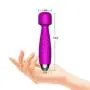 Personal Wand Massager - The Small & Strongest Waterproof Rechargeable Handheld Massager - Best for Travel - Magic Stress Away - Perfect on Back Legs Hand Pains & Sports Recovery Personal Wand Massager - The Small & Strongest Waterproof Rechargeable Handheld Massager - Best for Travel - Magic Stress Away - Perfect on Back Legs Hand Pains & Sports Recovery