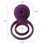 SVAKOM Cock Ring Vibrating Dual Penis Rings Male Enhancing Adult Toys Clitoral G-Spot Stimulators Medical Silicone Waterproof Rechargeable for Male or Couples SVAKOM Cock Ring Vibrating Dual Penis Rings Male Enhancing Adult Toys Clitoral G-Spot Stimulators Medical Silicone Waterproof Rechargeable for Male or Couples