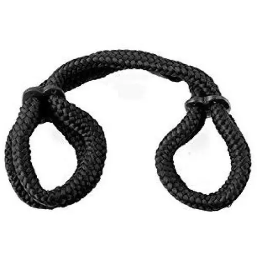 Fetish Fantasy Ff Silk Rope Love Cuffs Black Fetish Fantasy Ff Silk Rope Love Cuffs Black