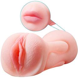 Soft Ribbed Tight Pocket Púśsy Real Skin Adult Toys