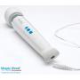New Rechargeable Magic Wand Premium Wellness Full Body Massager + Includes a JO Relaxing Lavendar Aromatherapy Massage Glide 1 Oz