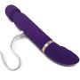 Vibrating Clitoris Massage Vibrator for Women or Couples Masturbation by MoN | Sex Toy Clit G-Spot Stimulation Massager - Rechargeable, Waterproof, Powerful Motor - Purple