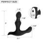 Hgrope Prostate Massager Anal Sex Toys with 10 Vibration Modes Silicone Rechargeable Vibrator for Anal Sex, G Spot - 100% Waterproof for Men Women and Couples