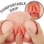 Handhold Male Masturbator for Doggy and Missionary Style, Fondlove Male Stroker 3D Realistic Butt with 2 Hole Pussy Ass Masturbation Adult Sex Toys for Men Sexual Pleasure Handhold Male Masturbator for Doggy and Missionary Style, Fondlove Male Stroker 3D Realistic Butt with 2 Hole Pussy Ass Masturbation Adult Sex Toys for Men Sexual Pleasure