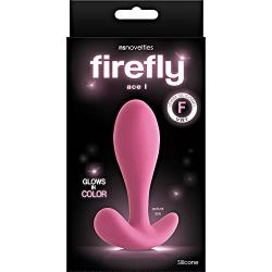 NS Novelties Firefly Ace I Butt Plug (Pink)