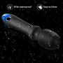 UTIMI Wand Massager G Spot Vibrator Waterproof Dildos Clitoral Stimulator USB Rechargeable Neck and Shoulder Massager Stick Sex Toys for Women and Men,7.8",5.11oz