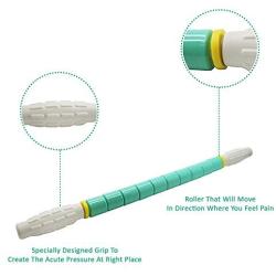 Gurin Massage Roller for Increasing Muscle Flexibility and Strength – Muscle Pain Massage Roller for knots, trigger points, sports injuries, pain