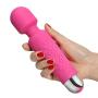 Clitoris Stimulator Clitoral Vibrator for Women,Mini 20 Vibration Patterns + 8 Speeds Rechargeable Wand Massager Adult Sex Toys,Wireless & Waterproof (Pink)