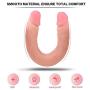LIUFEIJIE Realistic Double Ended Dilldó Defined Heads Veined Shaft for Beginners Advanced Users, 14 Inch Double Dilldó for Couples Vaginal Anall Play