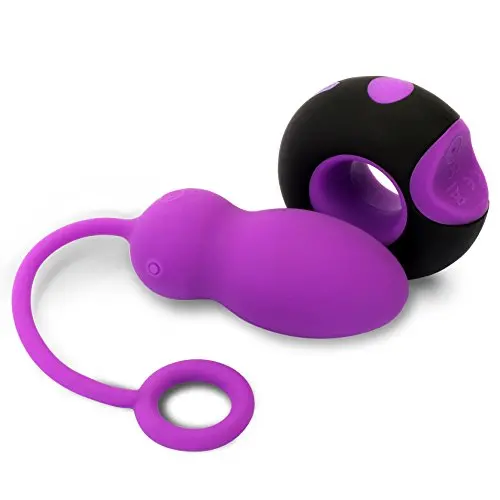 Odeco USB Rechargeable Wireless Remote Control Vibrating Silicone Bullet Egg LED Light 7-Frequency Pleasure Adult Sex Toys Vibe for Women or Couples (Purple+Black) Odeco USB Rechargeable Wireless Remote Control Vibrating Silicone Bullet Egg LED Light 7-Frequency Pleasure Adult Sex Toys Vibe for Women or Couples (Purple+Black)