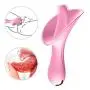GOGOTT0Y Silicone Personal Wand Tongue Vibrator USB Rechargeable Waterproof Body Relaxtion Adult Massager Toy for Women (Pink)-US Shipping GOGOTT0Y Silicone Personal Wand Tongue Vibrator USB Rechargeable Waterproof Body Relaxtion Adult Massager Toy for Women (Pink)-US Shipping