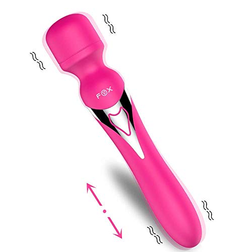 G Spot Vibrator Double-Head Vibrating Dildo with 7 Powerful Vibration 3 Thrusting Modes for Vagina Clitoris Anal Stimulation, Waterproof Rechargeable Wand Massager Sex Toy for Women and Couple G Spot Vibrator Double-Head Vibrating Dildo with 7 Powerful Vibration 3 Thrusting Modes for Vagina Clitoris Anal Stimulation, Waterproof Rechargeable Wand Massager Sex Toy for Women and Couple