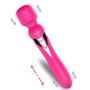 G Spot Vibrator Double-Head Vibrating Dildo with 7 Powerful Vibration 3 Thrusting Modes for Vagina Clitoris Anal Stimulation, Waterproof Rechargeable Wand Massager Sex Toy for Women and Couple G Spot Vibrator Double-Head Vibrating Dildo with 7 Powerful Vibration 3 Thrusting Modes for Vagina Clitoris Anal Stimulation, Waterproof Rechargeable Wand Massager Sex Toy for Women and Couple