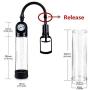 NewMaxer Manual Penis Vacuum Air Pump Strengthen Enlarger Booster Extender Device for Men Massage