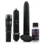 Doc Johnson Black Magic - Pleasure Kit - Comes With Pocket Rocket, Multi-Speed Bullet, 7 Inch Multi-Speed Vibrator and Slick Lubricant - Great Gift For Her Doc Johnson Black Magic - Pleasure Kit - Comes With Pocket Rocket, Multi-Speed Bullet, 7 Inch Multi-Speed Vibrator and Slick Lubricant - Great Gift For Her