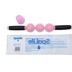 SpaLife Fascia Blaster Massage Roller Stick and Cup Set for Tight Muscles and Cellulite