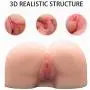 Rzoeox Realistic TPE 3D Male Masturbator Tight Vagina and Anal Extremely Soft Ass Adult Sex Toy for Men (8.66 x 8.66 x 4.3in,5.5lb) Rzoeox Realistic TPE 3D Male Masturbator Tight Vagina and Anal Extremely Soft Ass Adult Sex Toy for Men (8.66 x 8.66 x 4.3in,5.5lb)