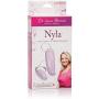 Dr. Laura Berman Intimate Basics Nyla - 8-Speed Bullet Vibrator - Pocket Adult Toys for Couples - Wired Vibe Egg Massager - Purple
